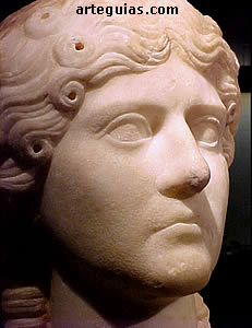 La escultura y especialmente el retrato fue una de las grandes manifestaciones del arte romano