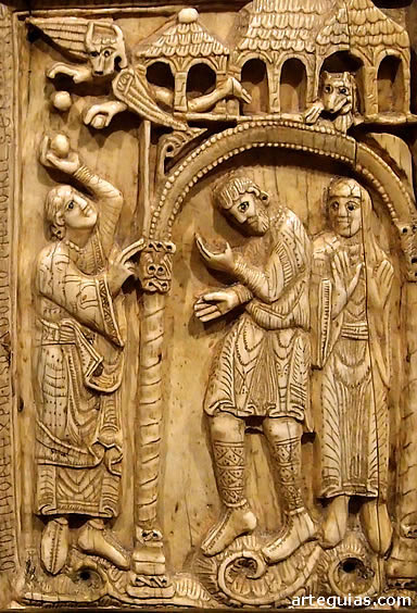 Eboraria Rom&aacute;nica:  Plava del Arca de San Mill&aacute;n