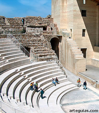 Arquitectura romana: teatro de Sagunto