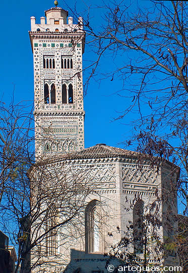 Cabecera mud&eacute;jar de La Magdalena de Zaragoza
