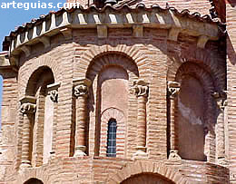 Cabecera mud&eacute;jar de Alba de Tormes. Salamanca