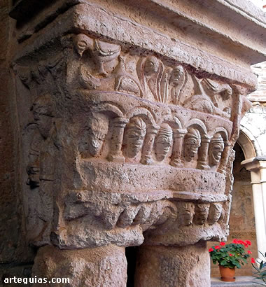 Capitel de Alqu&eacute;zar. Huesca