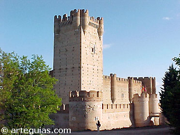 Castillo de la Mota, en Medina del Campo, Valladolid