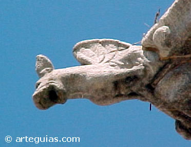 G&aacute;rgola de la torre de Colmenar Viejo. Madrid
