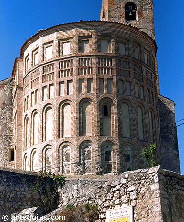 Cabecera mud&eacute;jar de San Esteban de Cu&eacute;llar