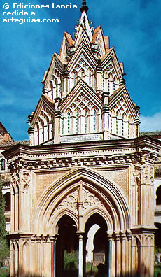 Templete g&oacute;tico mud&eacute;jar del Monasterio de Guadalupe