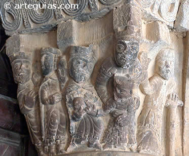 Adoraci&oacute;n de los Magos. Pineda de la Sierra. Burgos