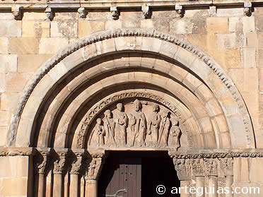 T&iacute;mpano  de San Juan de Rabanera. Soria