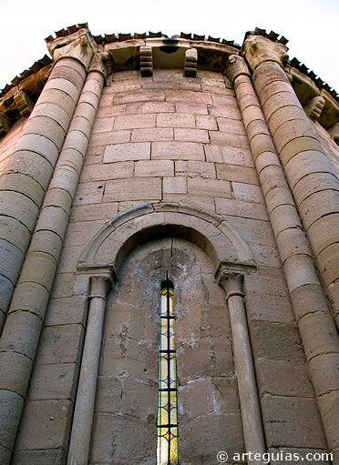 Cabecera de la iglesia de Santa Clara, Molina de Arag&oacute;n. Guadalajara
