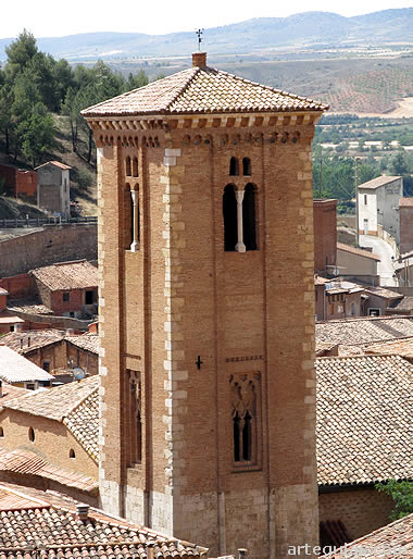 Torre mud&eacute;jar de Santo Domingo de Daroca