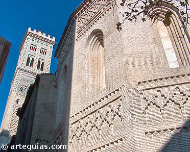 Ejemplo mud&eacute;jar de Zaragoza: iglesia de la Magdalena