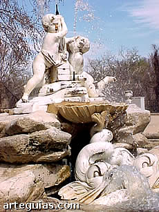Fuente del Palacio de Aranjuez. Arte Barroco
