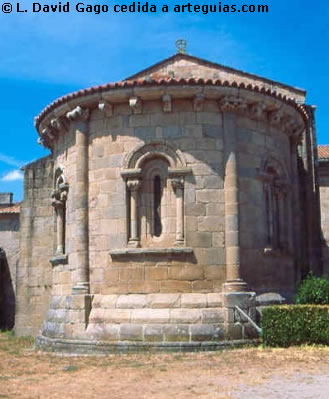 Iglesia del Monasterio de Ferreira de Pant&oacute;n. Ribeira Sacra