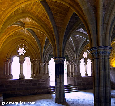 Sala Capitular. Monasterio de Piedra