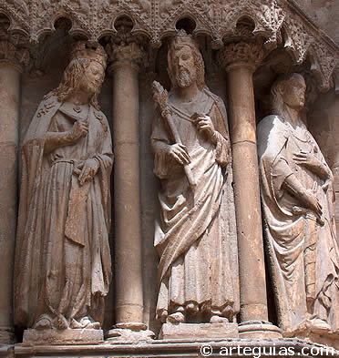 Detalle de la Catedral de Burgo de Osma