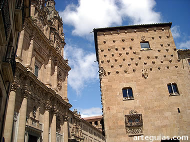 Arquitectura renacentista: Casa de las Conchas de Salamanca