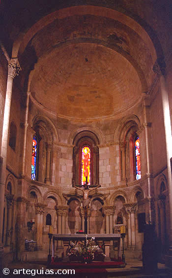 &Aacute;bside central de San Mill&aacute;n. Segovia