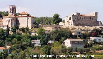 Sant Mart&iacute; Sarroca. Iglesia y castillo