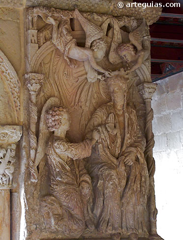 Coronaci&oacute;n de la Virgen. Monasterio de Santo Domingo de Silos