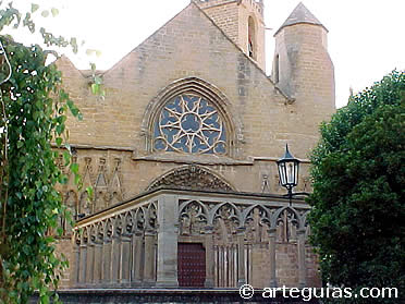Santa Mar&iacute;a la Real de Olite. Navarra