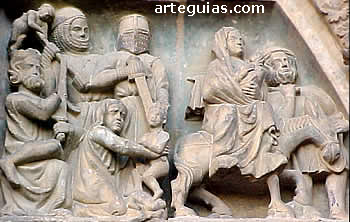 escultura g&oacute;tica: Santa Mar&iacute;a de Olite