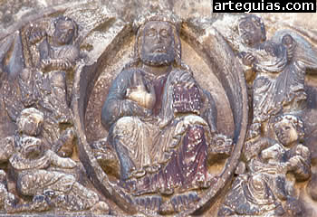 T&iacute;mpano rom&aacute;nico en el Convento de las Concepcionistas. Berlanga de Duero