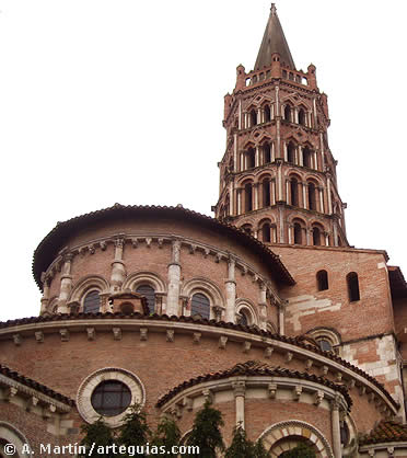 Saint Sernin de Toulouse. Francia