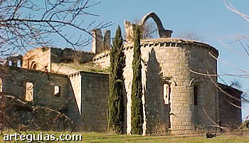 Cabecera de la iglesia del Monasterio de Santa Mar&iacute;a de Valdeiglesias