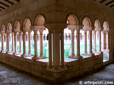 Claustro del monasterio de Villamayor de los Montes