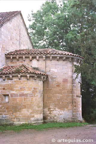 Cabecera del Monasterio de San Pedro de Villanueva. Asturias
