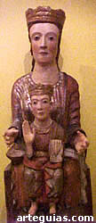 Imaginer&iacute;a rom&aacute;nica: Virgen con el Ni&ntilde;o. Museo de la Catedral de Pamplona