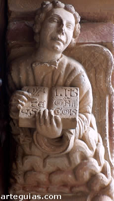 &Aacute;ngel de una mocheta. San Juan de Benavente