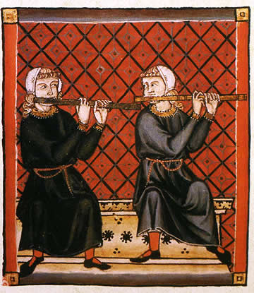 Musicos en las Cantigas