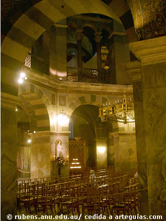 Capilla Palatina de Carlomagno. Aquisgr&aacute;n