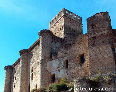 El castillo de Belv&iacute;s de Monroy es uno de los m&aacute;s pintorescos y compeltos de la provincia de C&aacute;ceres