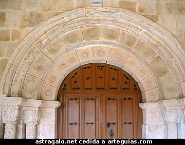 Portada de Colina de Losa. Merindades de Burgos