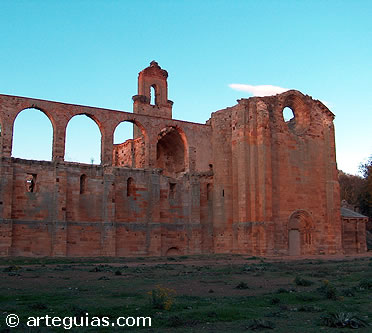 Monasterio cisterciense de Moreruela. Bernardo de Claraval predic&oacute; la segunda Cruzada