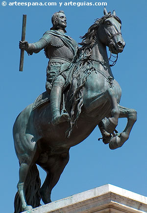 Escultura barroca cortesana. felipe IV de Pietro Tacca