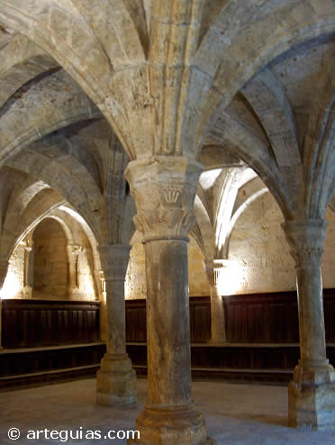 Sala capitular del Monasterio de Fitero