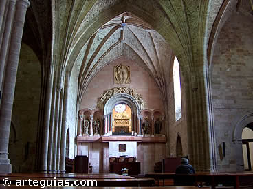 Iglesia del Monasterio de Valvanera. Arquitectura g&oacute;tica de La Rioja