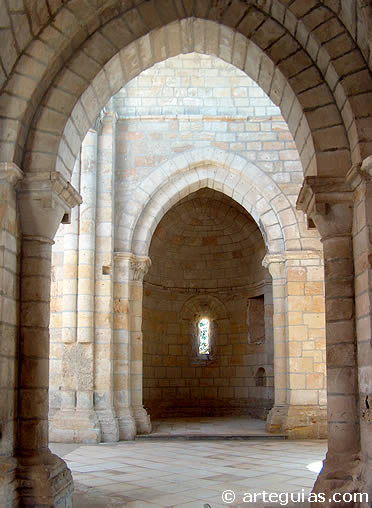 &Aacute;bside del Evangelio. Monasterio de Monsalud