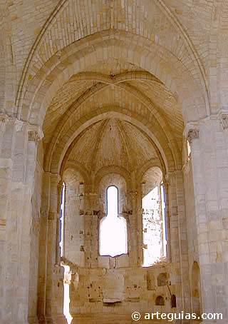 &Aacute;bside central del Monasterio de Monsalud