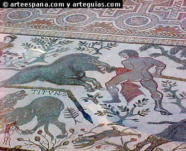 Escena de caza. Carranque