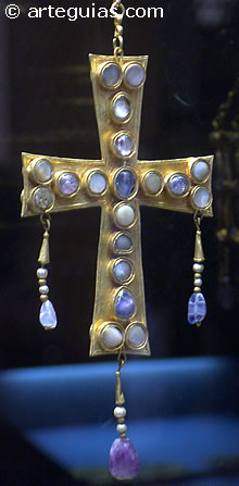 Orfebrer&iacute;a visigoda. El Tesoro de Guarrazar
