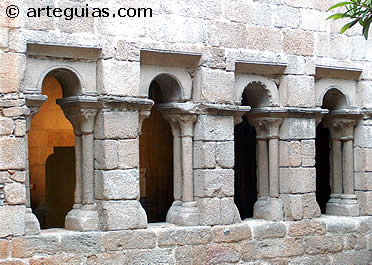 Galer&iacute;a rom&aacute;nica del Palacio Episcopal de Orense