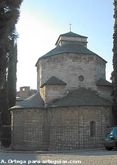 Iglesia de Sant Nicolau. Girona, perteneciente al primer rom&aacute;nico