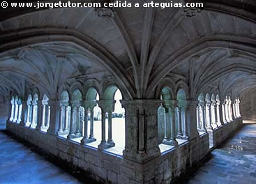 Claustro de S. Estevo de Ribas de Sil. Ribeira Sacra