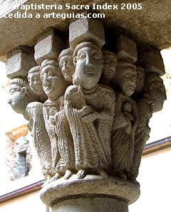 Capitel del  Claustro de Sant Pere de Rodes