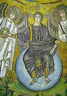 Mosaico en San Vital