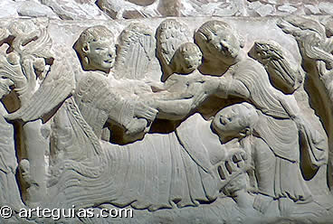 Sepulcro de Do&ntilde;a Blanca de Navarra del Monasterio de Santa Mar&iacute;a la Real de N&aacute;jera